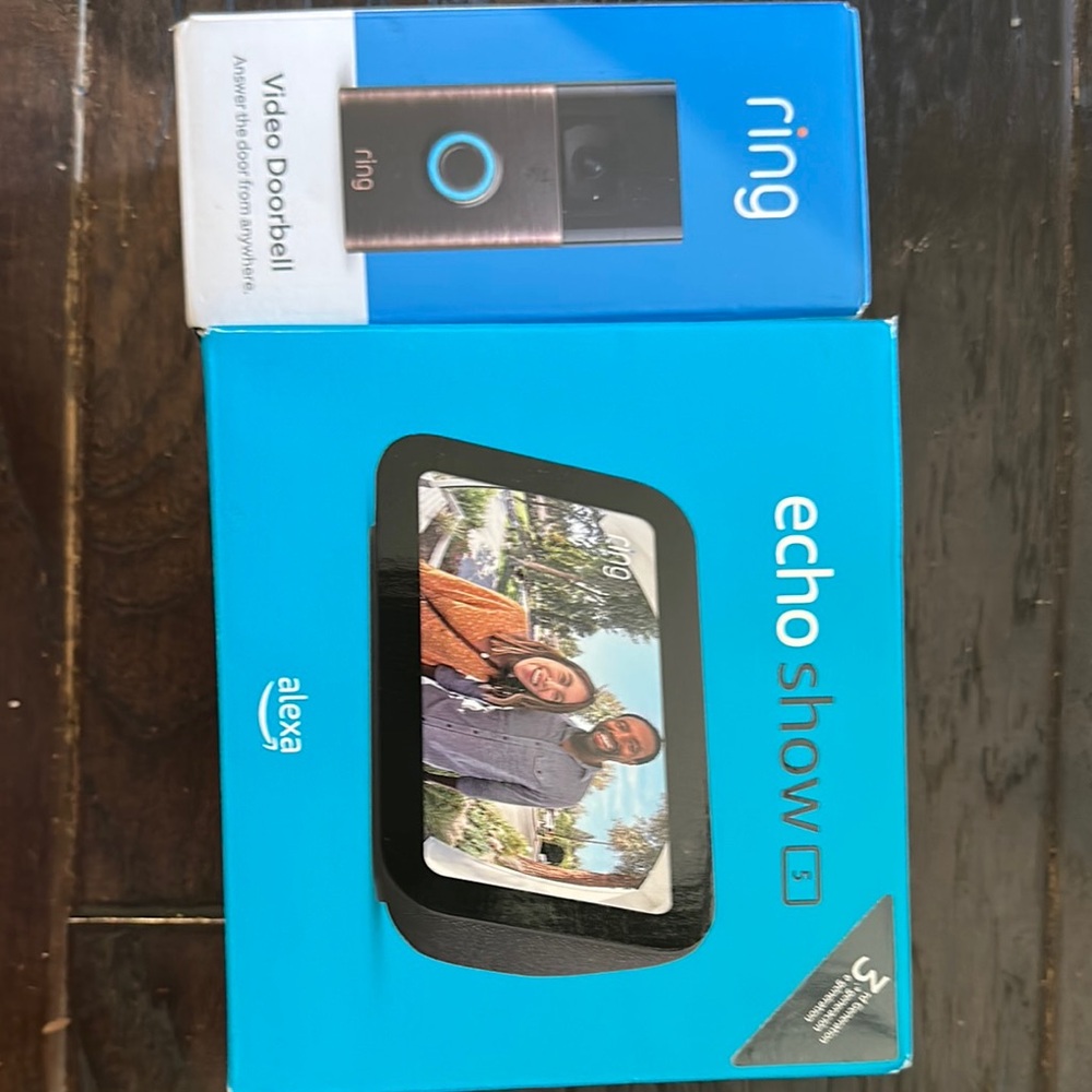 Ring Video Doorbell and Echo Show 5 Bundle